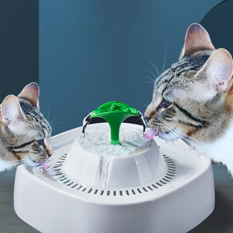New Cat Live Water Dispenser Flow Water Feeder Automatic Circulation Pet Water Basin Cat With Dog Drinking Water Artifact