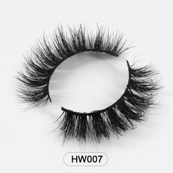 HZJY natural wispy volume 3d mink lashes makeup eyelashes false lashes mink eyelashes with soft band