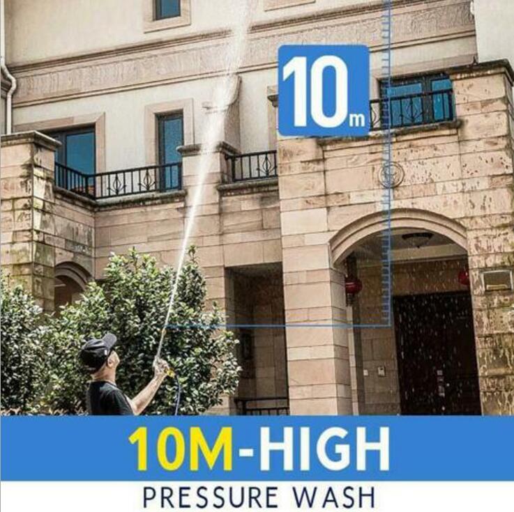 2-in-1 High Pressure Washer 2.0 - Water Jet Nozzle Fan Nozzle Safely Clean High Impact Washing Wand Water Spray Washer Water Gun