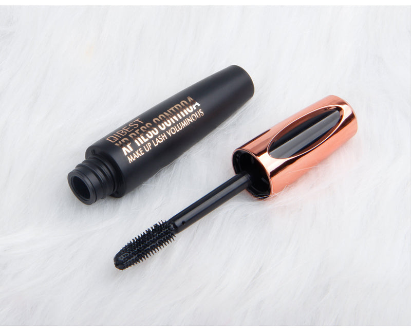 QIBEST Volumizing Magic Mascara Thick And Curling Big Brush Mascara 4D Mascara