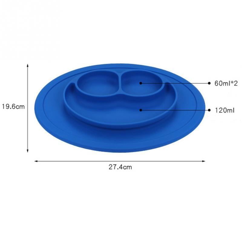 Infants Ellipse Silicone Feeding Food Plate