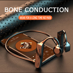 K69 Bone Conduction Bluetooth Headphones In-ear Wireless Sports Headphones