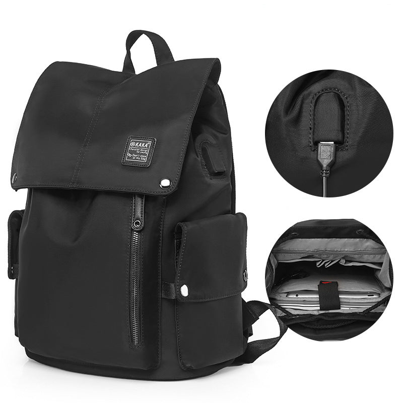 New Trendy Bag Multi-Functional Travel Oxford Backpack Multi-Compartment Storage Backpack Men's Backpack