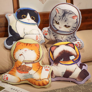 New Cute Double-Sided Printing Cat Pillow