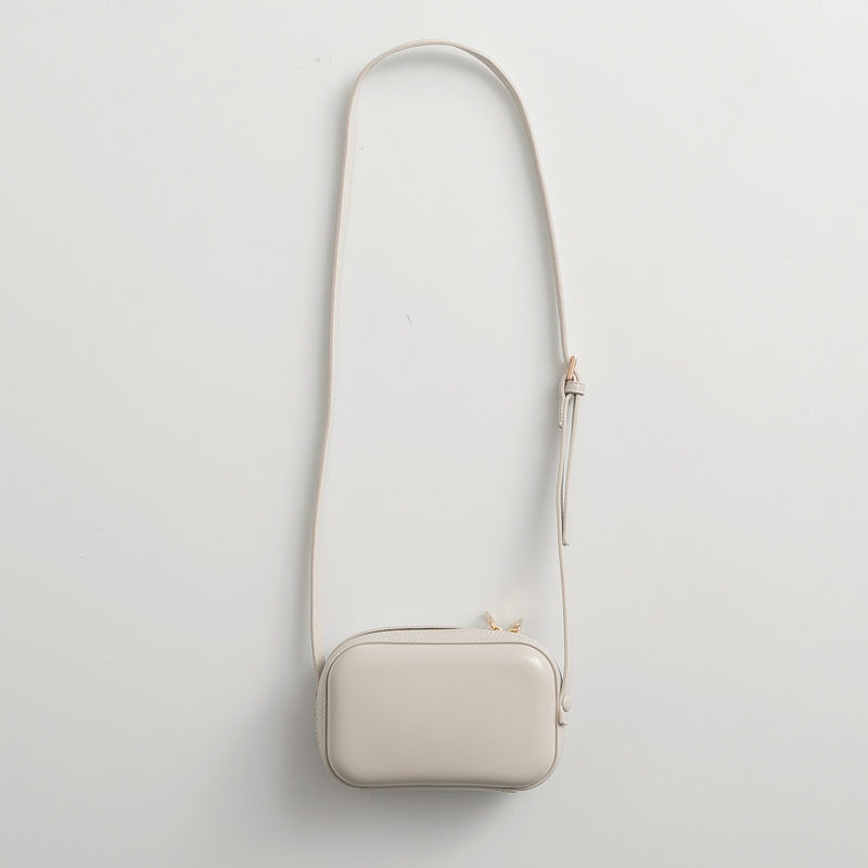 Spring And Summer New Korean Version Retro Mini Messenger Bag Female Ins Wild Shoulder Bag Trendy Texture Small Square Bag