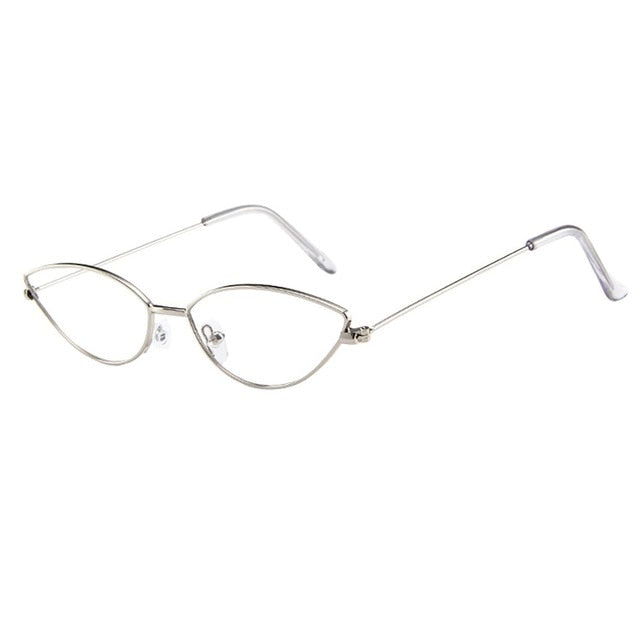Cat Eye SunglassesMens Womens Small Frame Cat Eye Oval Retro Vintage Sunglasses EyeglassesDriver Night Driving