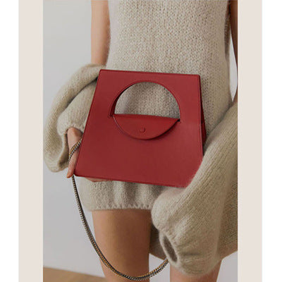 Luxury Handbags Women Bags Designer New Nice Geometric Chain Tote Ladies Evening Clutch Bags Simple Shoulder Bag