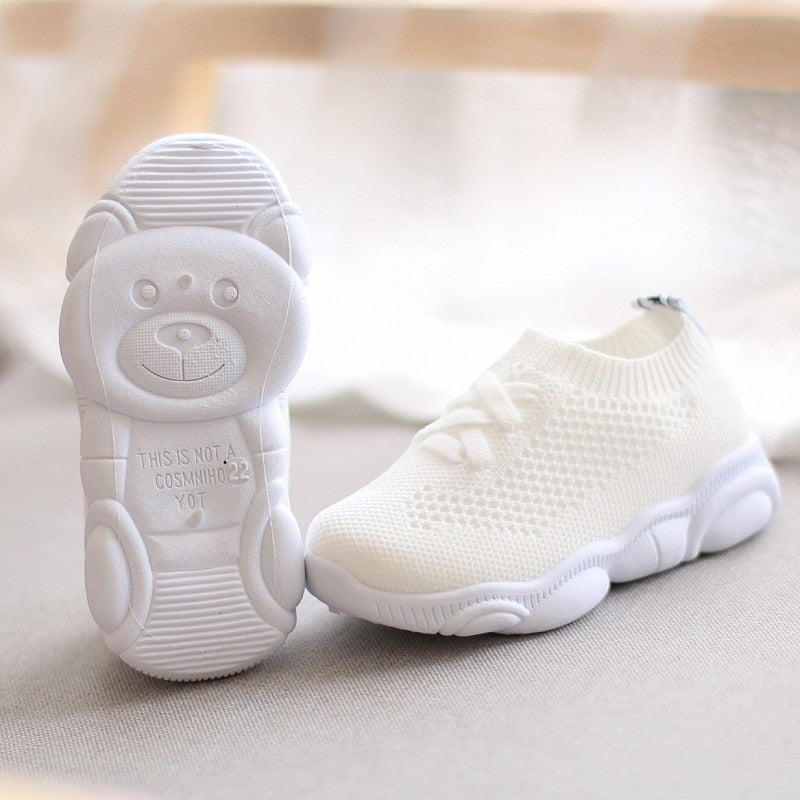 Kids Shoes Antislip Soft Bottom Baby Sneaker Casual Flat Sneakers Shoes Children size Girls Boys Sports Shoes