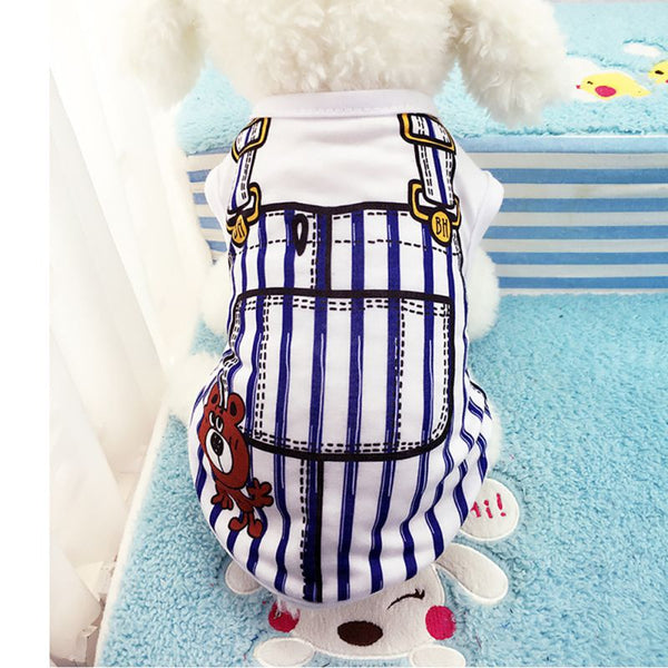 Newest Cute Unisex Pet Summer Clothes High Quality 4 Colors Puppy Dog Cat Vest T Shirt Coat Apparel