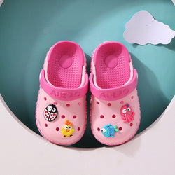 New Children's Hole Shoes Baby Children's Shoes Boys And Girls Summer Cute Outer Wear Toddler Soft Bottom Sandals And Slippers