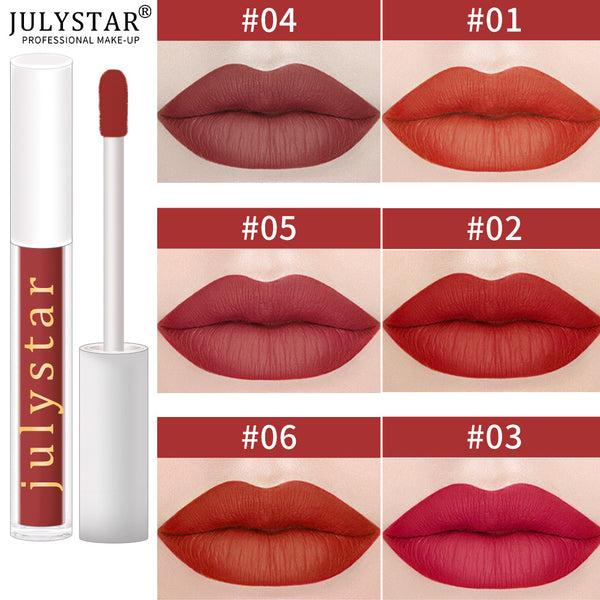 Lip Gloss Is Not Easy To Fall Off Color Not Easy To Stick Cup Nourishing Matte Light Lip Glaze