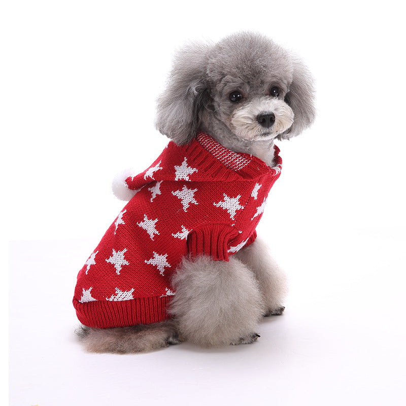 Dog Clothes Christmas Sweater Halloween Pet Clothes Sweater Dog Sweater