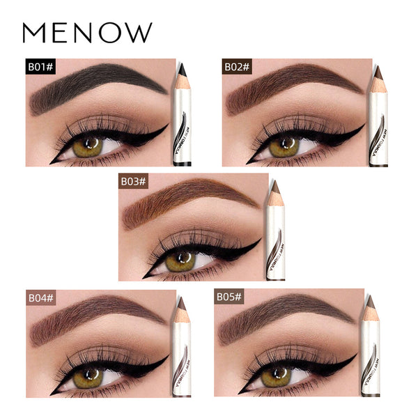 Meinuo P135 Eyebrow Pencil Fine Eyebrows 12 Five-Color Roots