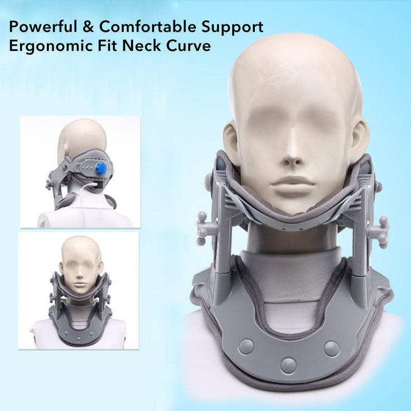 Cervical support cervical spine traction device hot compress physiotherapy cervical spine adjustable support correction cervical spine fixator