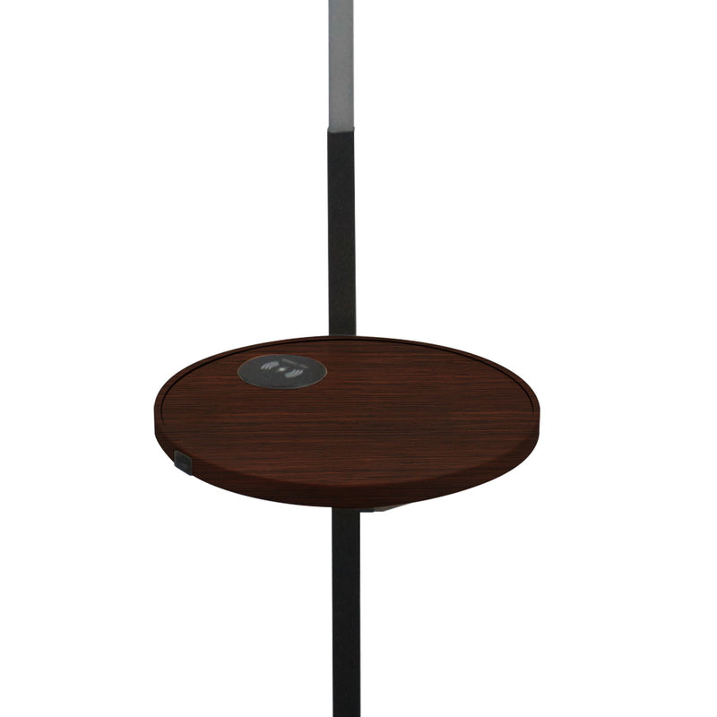 RGB Side Table Floor Lamp with Wireless Charger - Annizon Home Essentials