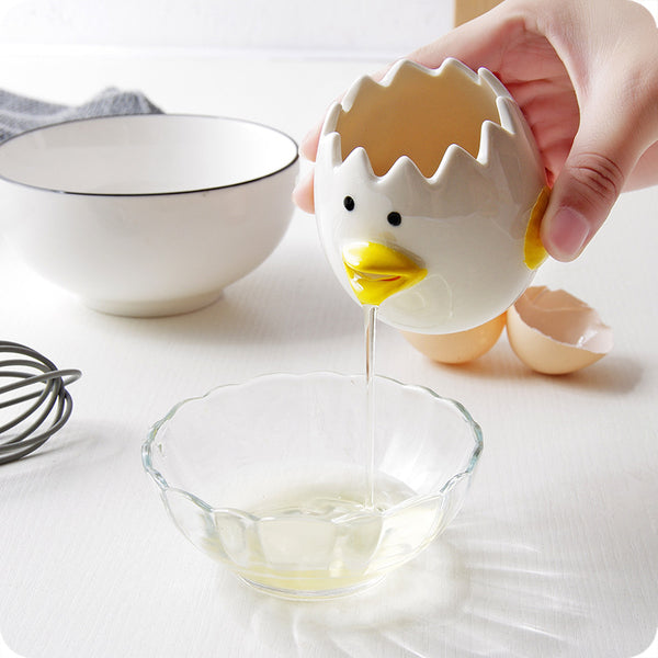 Ceramic Chick Yolk Separator - Annizon Home Essentials
