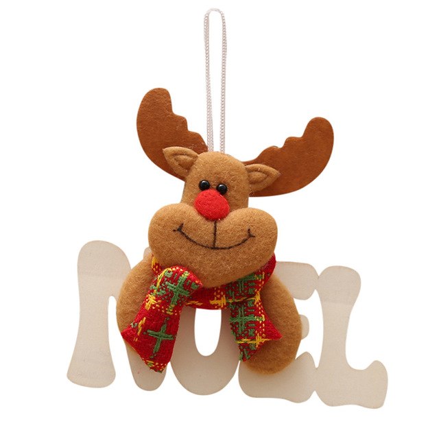 Christmas Christmas Tree Hanging Decor Letter Card - Annizon Home Essentials