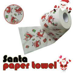 Christmas Pattern Roll Paper Print Interesting - Annizon Home Essentials