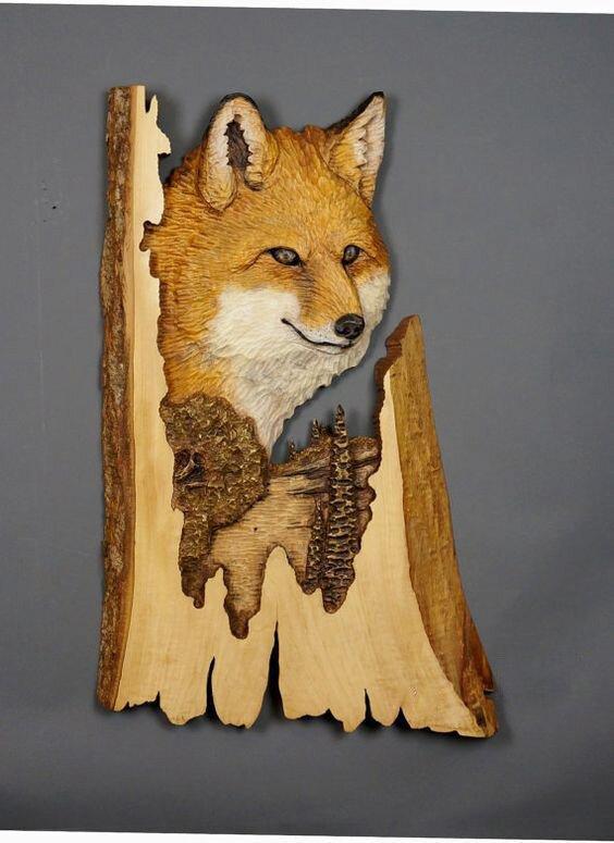 Anniversary Gift Animal Carving Crafts Gift Wall Hanging
