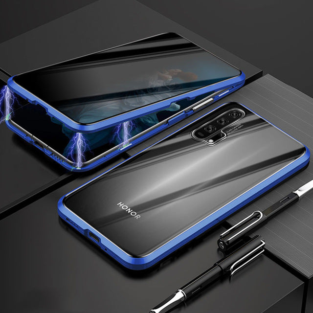Privacy Magnetische Gehard Glas Case voor iPhone X XS MAX 8 7 Plus Anti Peep Telefoon Shell 360 Volledige Shockproof protector Clear Capa
