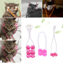 Cat Massage Tool Cat Thin Face Massager Feet Leg Massager Health Care Grooming Tool for Cat Supplies Pet Products