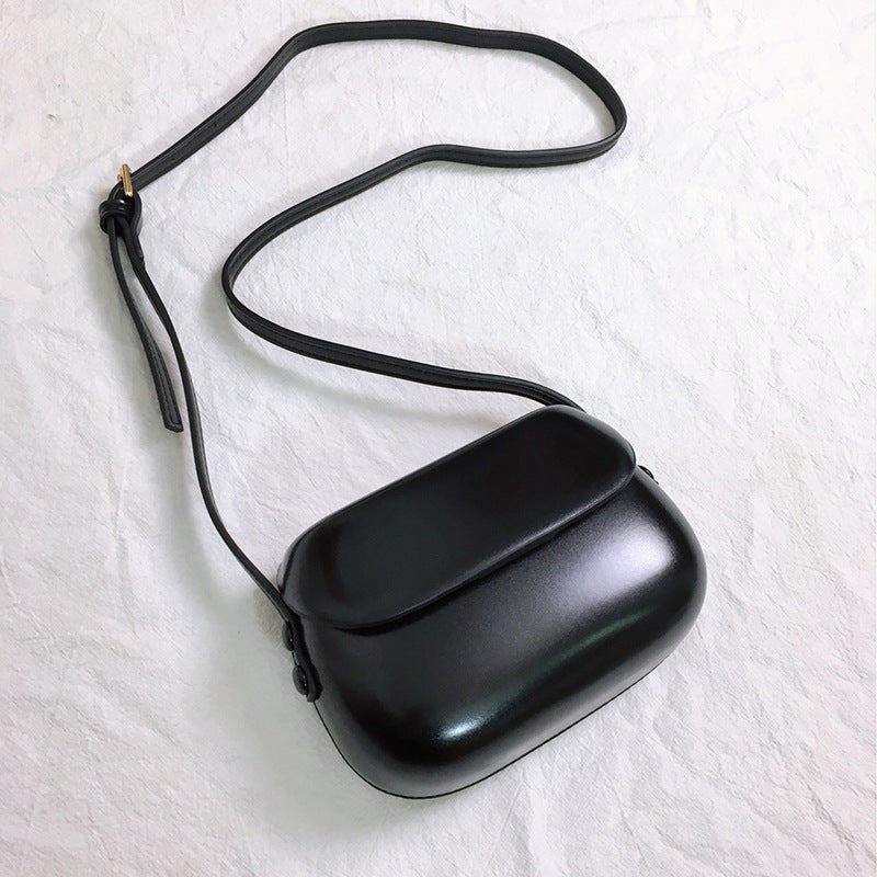 Korean Zebra Pattern Horseshoe Saddle Bag New Mini Messenger Bag Female All-Match Ins Mobile Phone Small Bag