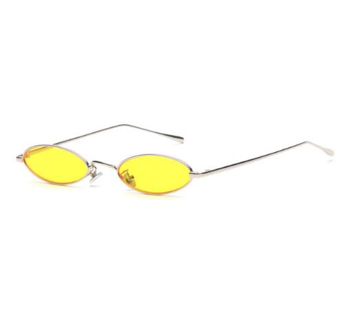 Vintage Small Oval Sunglasses for Women Men