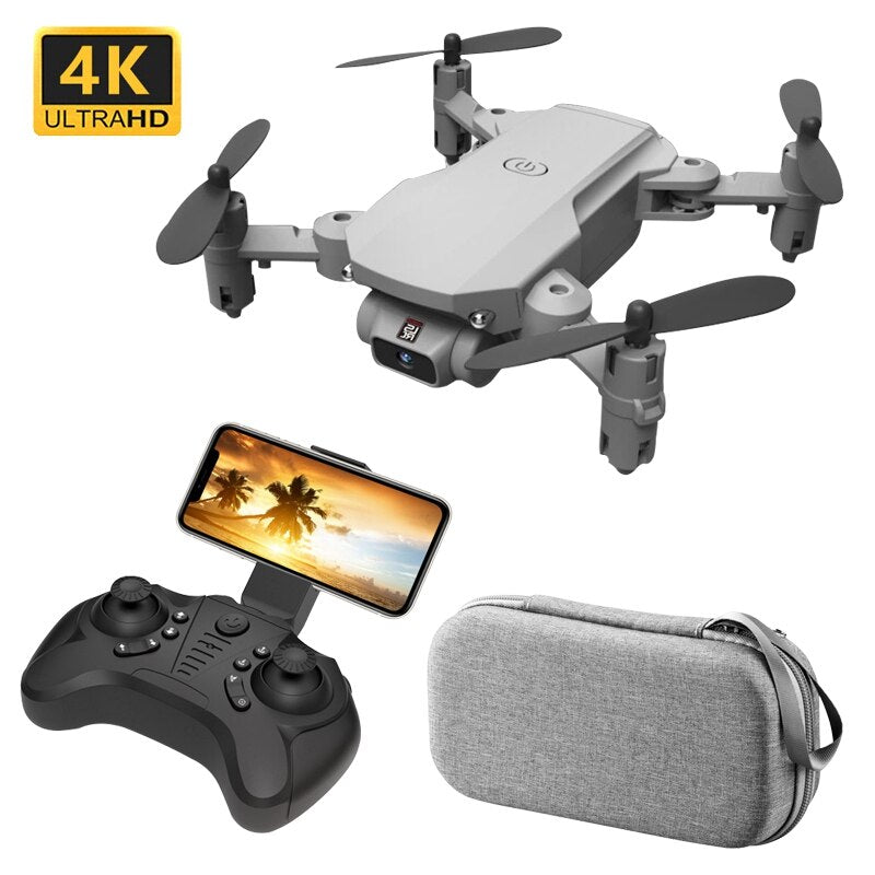 Pocket Dron 4k Quadcopter Foldable Toys for Children 5.0MP/4K HD Camera FPV WiFi Mini Drone LS-MIN Kids Toys Profissional Drones