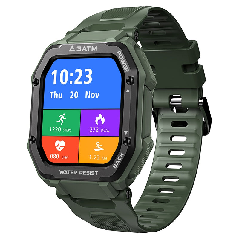 Smart Watch ROCK Rugged Watch For Men Outdoor Sports Waterproof Fitness Tracker Blood Pressure Monitor smartwatch