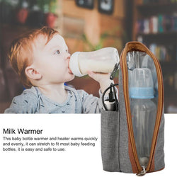 Portable Baby Warmers Bottle Holder USB Heating Bags Travel Mug Feeding Bottle Infant Milk Bottle Heating Bag Baby Feeding
