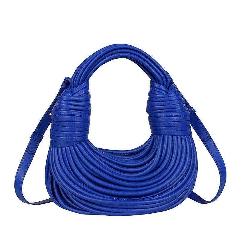 Trend New Line Bundle Clutch Bag For Female High Quality Handbag and Purse Designer Shoulder Bag Senior Hobos