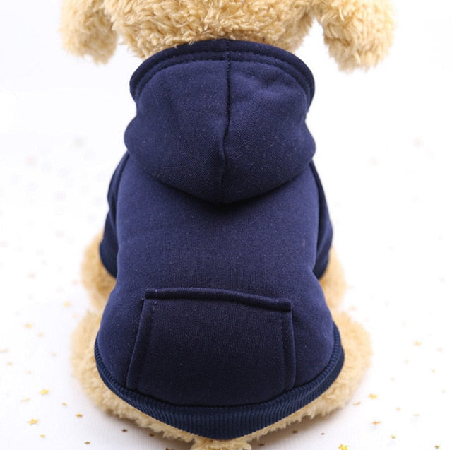 Dogs clothes Dog Hoodies Autumn and winter warm sweater For Dogs Coat Jackets Cotton Puppy Pet Overalls For Costume Cat clothes