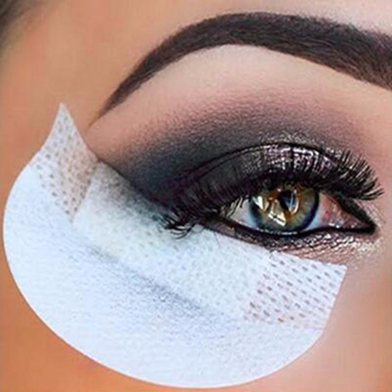 20pcs Pro Cotton Eyeshadow Shields Under Eyes Lips Makeup Tool-in Eye Shadow Applicator