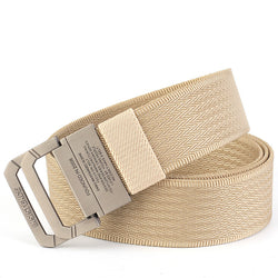 ENNIU Double-Ring Buckle Belt Nylon Canvas Belt Men's Youth Trendy Canvas Belt Fashion Casual Belt