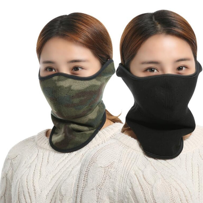 Oneoney 1pc Winter Warm Cycling Riding Mask Mouth Nose Ear Neck Protector Warmer Outdoor Cold Production Man Woman Office School