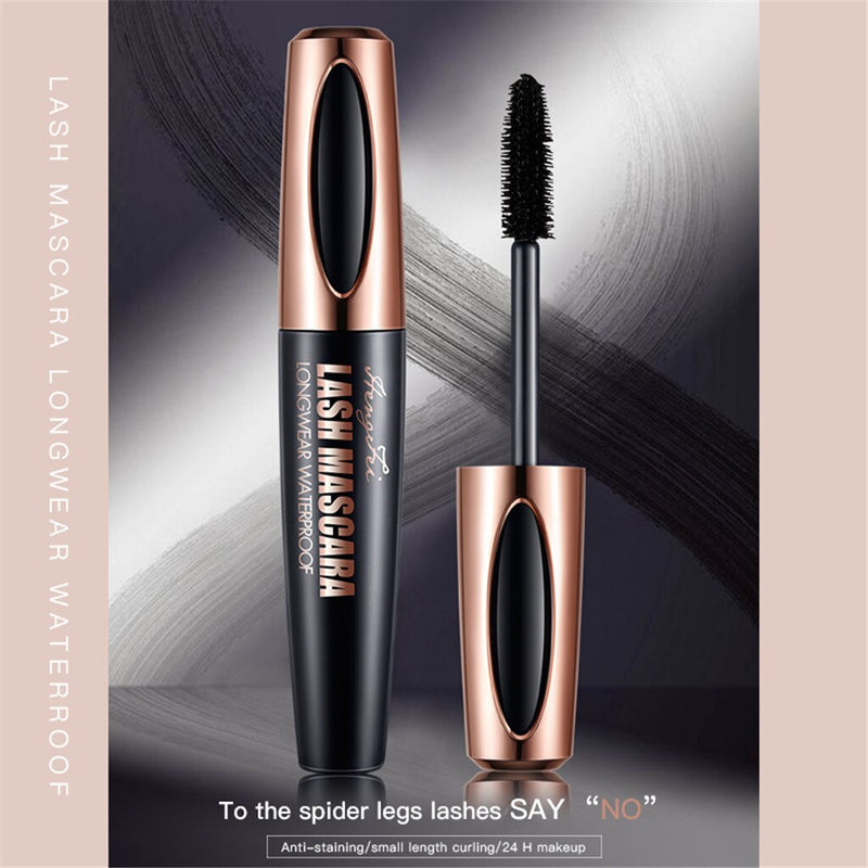 HENGFEI fiber eyelash mascara Black Waterproof Eyelash Long Curling Mascara Eye Lashes Extension makeup mascara de cilios