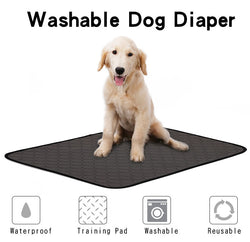Reusable Dog Diaper Waterproof Pet Urine Mat Urine Water Absorbent Mat for Dog Cats Sleeping Bed Blanket Puppy Training Pads