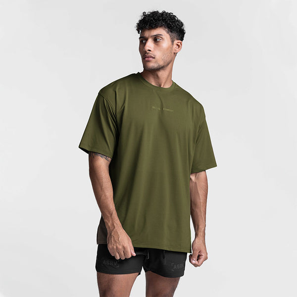 Men's Solid Color Essentials Oversize T Shirt