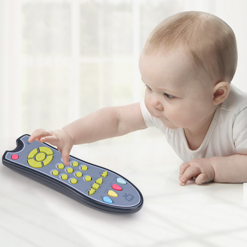 Baby Simulation TV Remote Control Children's Music English Learning Remote Control Educational Cognitive Science Education Toys