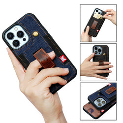 For iPhone 13pro Case Apple 14 Plug-in Wristband Phone Cover iPhone 14 Case