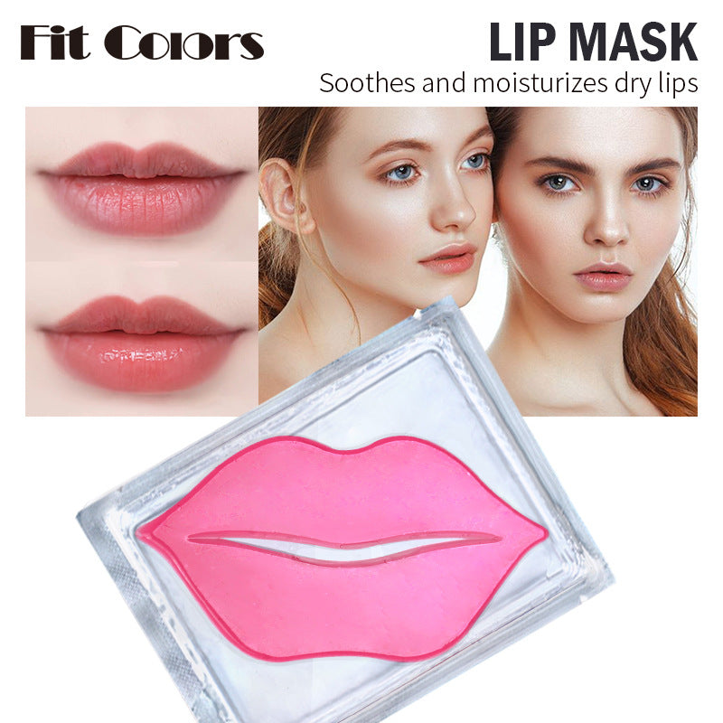 Fit Colors Moisturizing Lip Mask Lip Patch Single Piece Independent Packaging Fade Fine Lines Lip Care Lip Mask