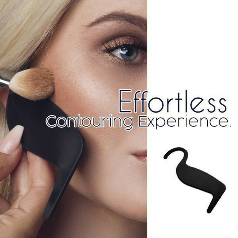 Makeup Curve Contour Mask Contourer Makeup Multifunctional Eyeliner Caliper Beauty Tool Tablet