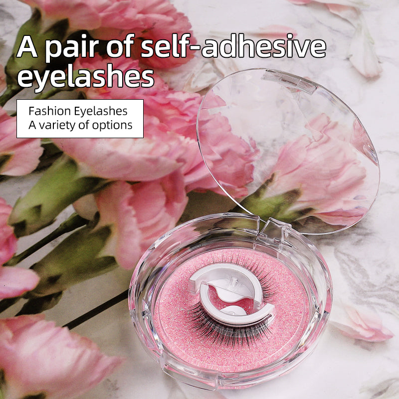 A Pair Of Glue-Free Self-Adhesive Eyelashes
