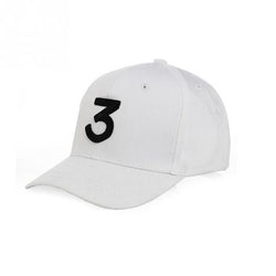 Unisex Streetwear Dad Hat Men Women Fashion Embroidery Number 3 Adjustable Baseball Cap Baseball hat men