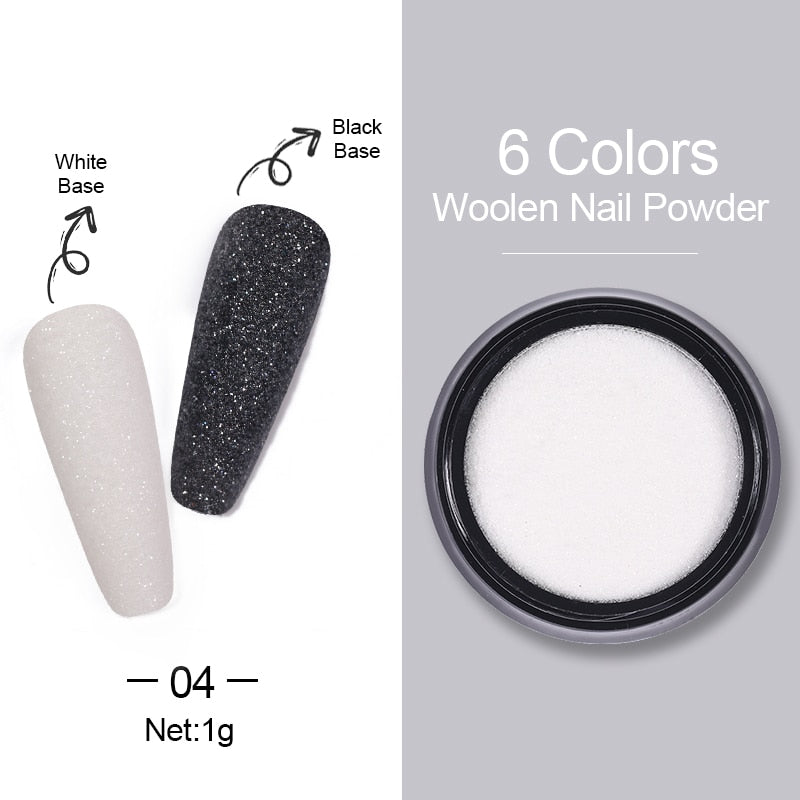 1 Box Hot Sale Holographics Nail Powders Laser Shiny Nail Glitters Dust Decorations For Nail Art Chrome Pigment DIY Accessories