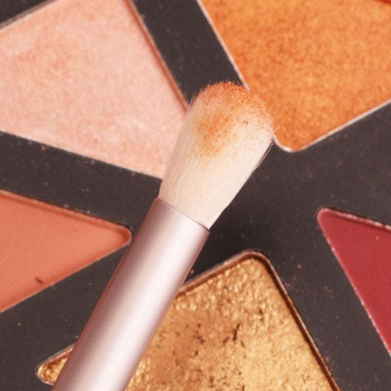 MAANGE 7Pcs Makeup Brushes Mini Set Cosmetic Powder Eye Shadow Foundation Blush Blending Beauty Make Up Tools