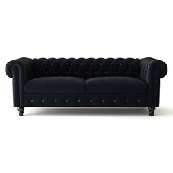 Classic Velvet Surface Couch