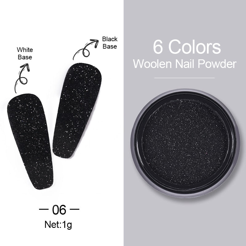 1 Box Hot Sale Holographics Nail Powders Laser Shiny Nail Glitters Dust Decorations For Nail Art Chrome Pigment DIY Accessories