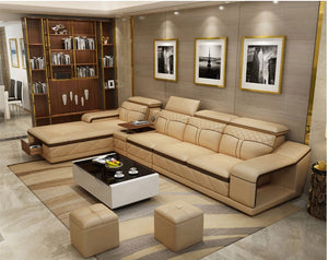 Handmade L Shape Sofa Set (Custom Order)