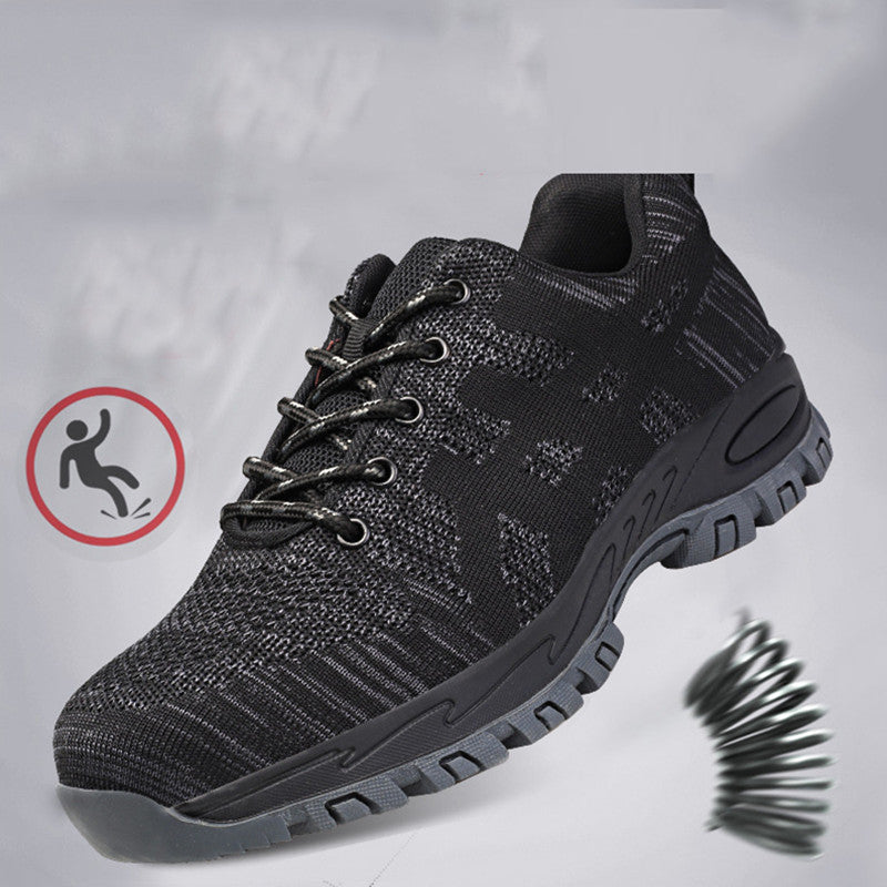Work Sneakers Men Indestructible Shoes Steel Toe Work Safety Boot Men Shoes Anti-puncture Working Shoes For Men